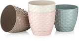 Bloempot Serinova - Set van 5 Stuks - Crème