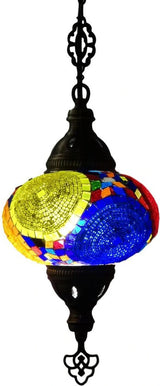 Hanglamp Merkloos - Turkse - Mozaïek - Wit - 19cm