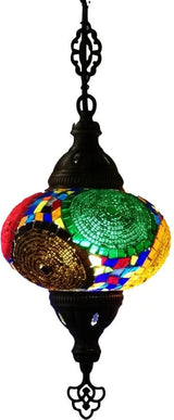 Hanglamp Merkloos - Turkse - Mozaïek - Wit - 19cm