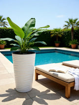 Bloempot De Max - Beige - 70cm