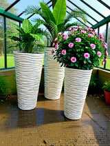 Bloempot De Max - Beige - 70cm