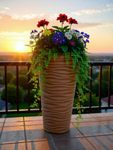 Bloempot De Max - Beige - 70cm