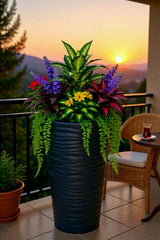 Bloempot De Max - Beige - 70cm