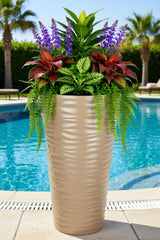 Bloempot De Max - Beige - 70cm