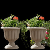 Bloempot De Max - Set van 2 Stuks - Taupe