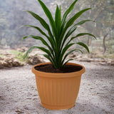 Bloempot De Max - Set van 2 Stuks - Antraciet - 33x25cm