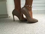 Pumps Merkloos - Beige - Maat 36