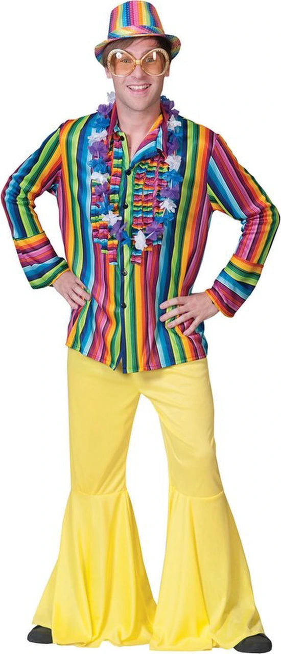 Verkleedkleding Funny Fashion - Multicolor - Maat 52-54