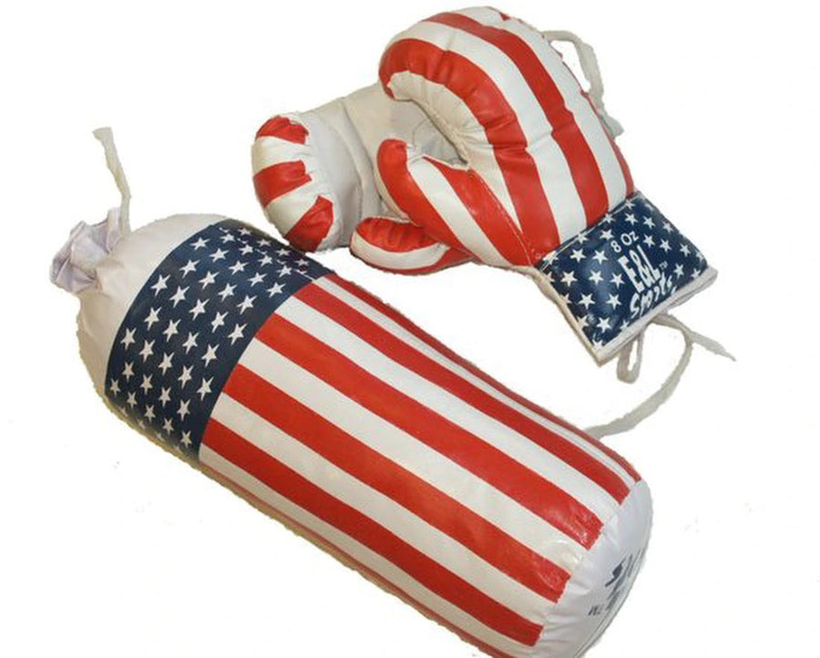 Kinderfiets E&L sports - Bokszak met Handschoenen