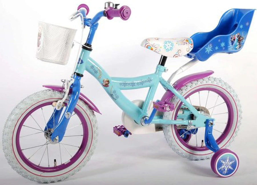 Kinderfiets Disney - Blauw - 14Inch