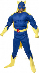 Verkleedkleding Smiffys - Bananaman Kostuum 48