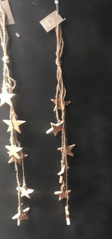 Kersthanger Christmas House - Naturel - 60CM