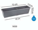 Plantenbak De Max - Set van 2 Stuks - 32cm