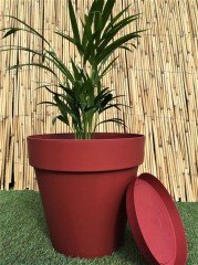 Bloempot Serinova - Rood - 76L