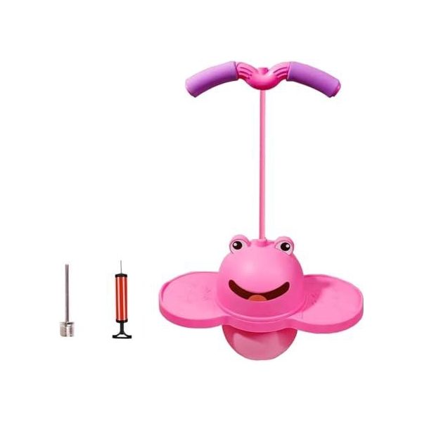 Pogo Stick Bal Kikker Roos Hopper De Max - Balancerende Huppelstok